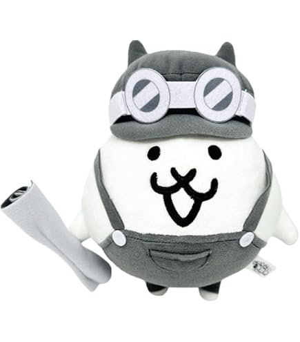 Amazon.co.jp: にゃんこ大戦争 BIGぬいぐるみ(殺意のタンクネコ) 約38